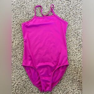 Hot Pink practice Leotard Girls 10-12